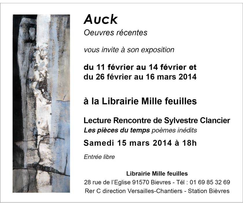 AUCK invitation Mille feuilles